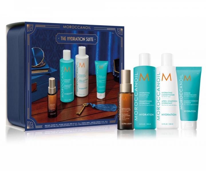 Dar�ekov� sada pre hydrat�ciu such�ch vlasov Moroccanoil The Hydration Suite