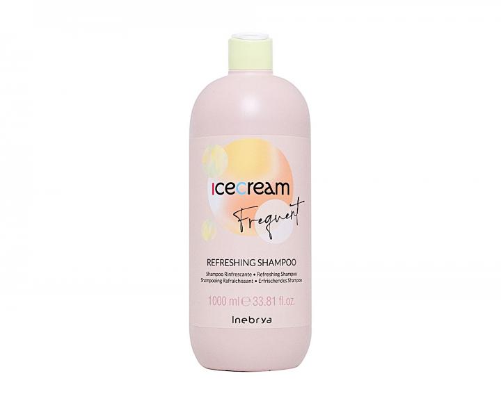 Osvieujci ampn s vakom z mty Inebrya Ice Cream Refreshing Shampoo