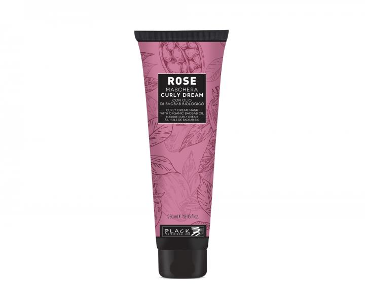 Rad pre vlnit a kuerav vlasy Black Rose Curly Dream