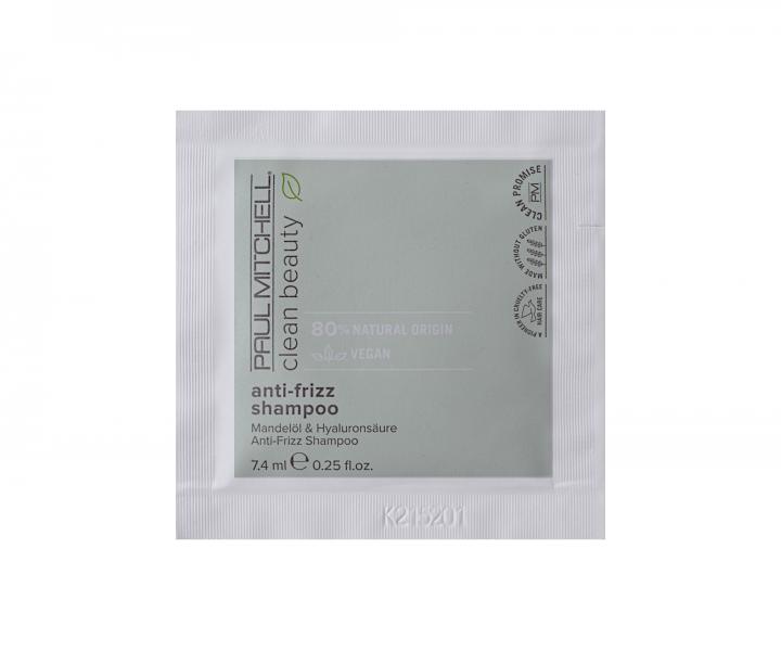 ampn pre krepat a nepoddajn vlasy Paul Mitchell Clean Beauty Anti-Frizz - 7,4 ml