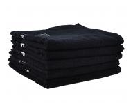 Bavlnen uterky Subrina Professional 90 x 50 cm, ierne - 5 ks