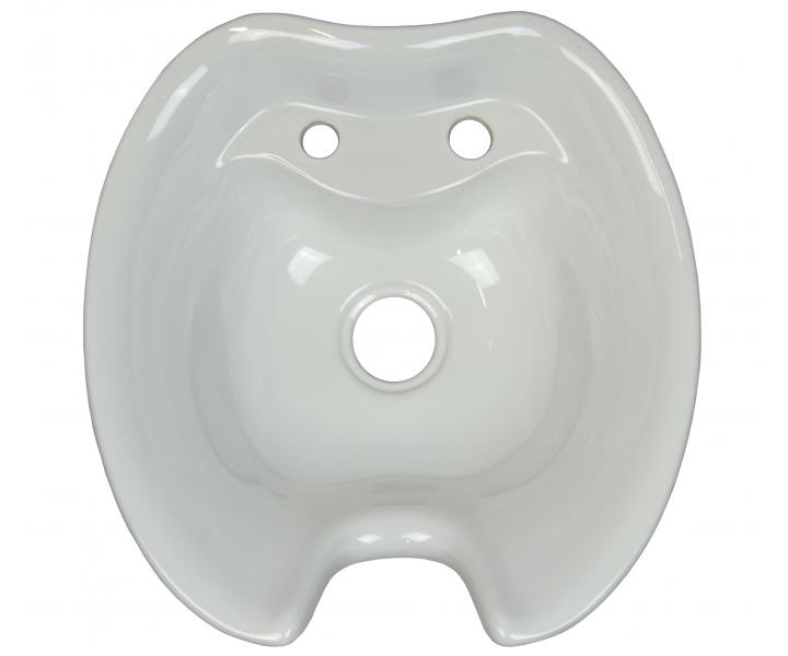 Umývadlo pre umývací box, Detail DHS-0331w - keramické, biele