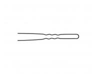 Vlnit vlsenka Eurostil Professional - 8,5 cm, ierna - 20 ks