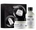 Rad pre farben� a po�koden� vlasy L�Or�al Professionnel Serie Expert Metal Detox - dar�ekov� sada - �amp�n + maska