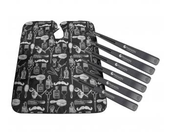 Kaderncka pltenka na strihanie Hairway 37001 - ierna + karbnov klipsy do vlasov Hairway - 12 cm, ierne - 6 ks zadarmo