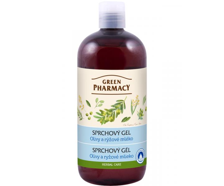 Sprchov� g�l Green Pharmacy - olivy a ry�ov� mlieko - 500 ml