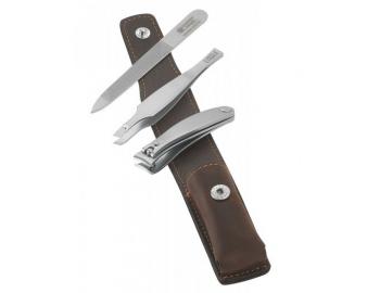 P�nska manik�rna sada DOVO Solingen - 3-dielna - nerezov�, hned�