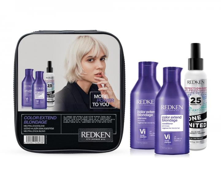 Dar�ekov� sada pre neutraliz�ciu blond vlasov Redken Color Extend Blondage