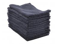 Uter�ky frot� 45 x 28 cm, 100% bavlna, Sibel, �ierne - 12 ks