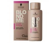 Pastelov� t�novac� kr�m Schwarzkopf Professional BlondMe Glow Toner Acidic Toner 9-19 Ice-Iris� - 60 ml, �adovo d�hov�