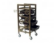 Kadern�cky pracovn� voz�k Hairway Ramon - bronzov�