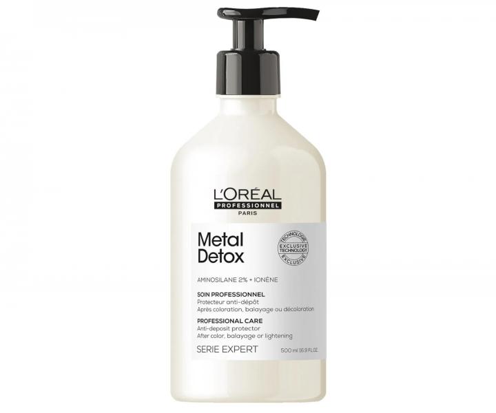 Starostlivos� pre vlasy po farben�, balayage a zosvet�ovan� Lor�al Professionnel Serie Expert Metal Detox - 500 ml