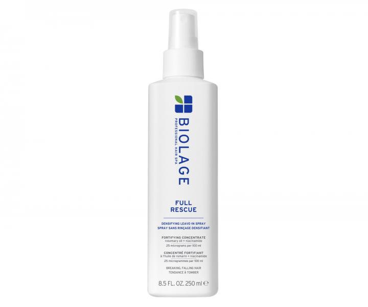 Posilujci a zhusujci sprej pre vlasy so sklonom k padaniu Biolage Full Rescue Densifying Leave-in Spray-250 ml