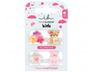 Detsk� vesel� �kr�pe�ky do vlasov Invisibobble Clipstar Kids Bearly Bloomed - 4 ks