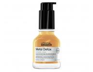 Olej pre farben� a po�koden� vlasy Lor�al Professionnel Serie Expert Metal Detox - 50 ml - po�koden� obal