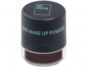 P�der na zakrytie odrastov a �ed�n Sibel Hair Make-up Powder - tmavo hned�, 3 g