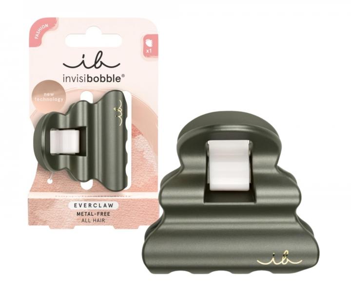�kripec do vlasov Invisibobble Everclaw M Piny Plateau - metalick� tmavo �ed�