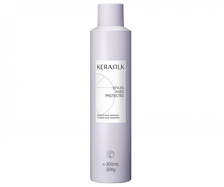 Lak na vlasy s maximlnou fixciou Kerasilk Ultimate Hold Hairspray - 300 ml