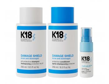Sada na ochranu a v��ivu vlasov K18 Damage Shield + �ahk� sprej pre objem a obnovu vlasov AstroLift Volume Mist 15 ml zadarmo