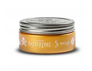 Pomáda na vlasy so strednou fixáciou a vysokým leskom Barbertime Gold Pomade No. 3 - 150 ml