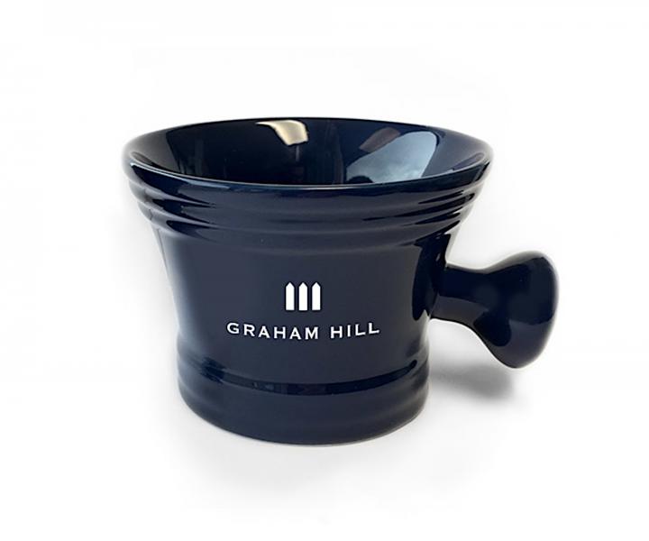 Porcelnov miska na holenie Graham Hill - modr