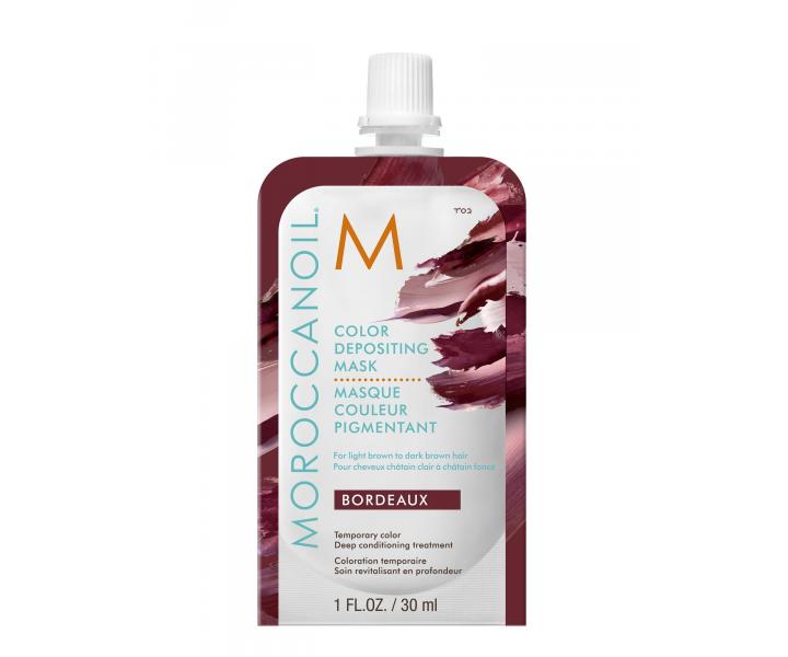 Tnujca maska na vlasy Moroccanoil Color Depositing - Bordeaux, 30 ml