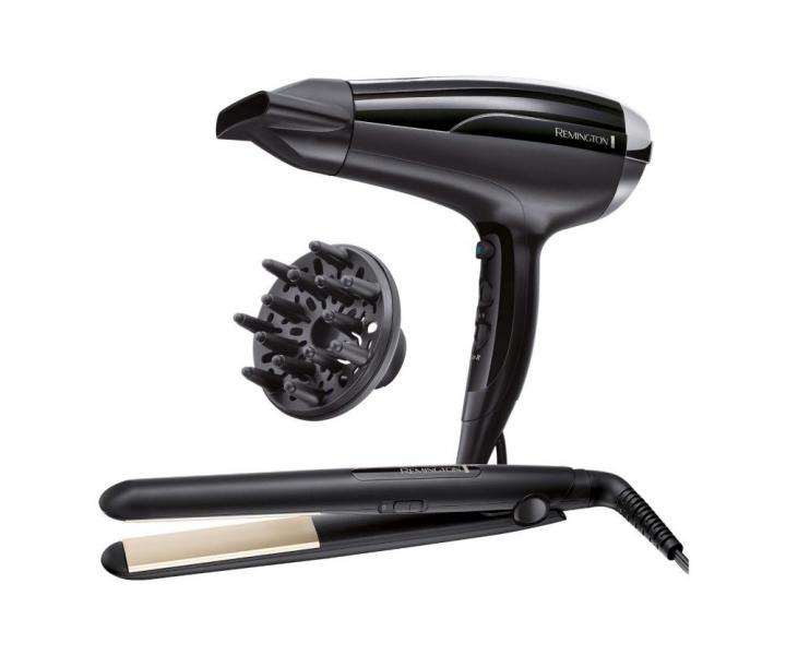 Dar�ekov� sada pre starostlivos� o vlasy 2v1 Remington D5215GP