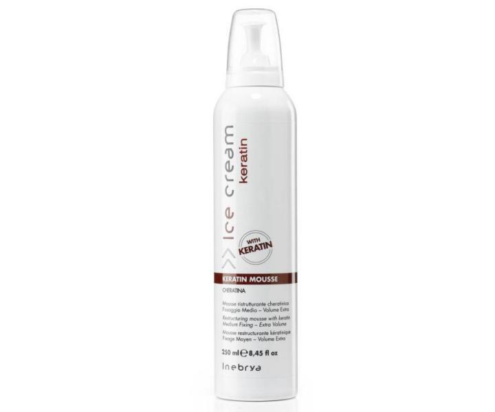 Obnovuj�ci pena s kerat�nom Inebrya Keratin - 250 ml
