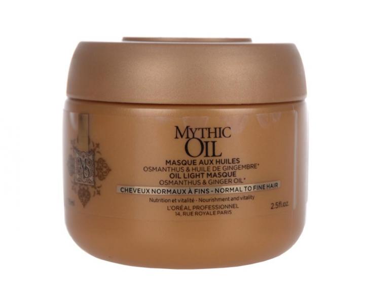 Maska pre norm�ln� a� jemn� vlasy Lor�al Mythic Oil - 75 ml