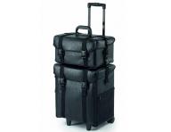 Kozmetick� kufr/voz�k 2v1 Sibel Make-up Trolley - �ierny
