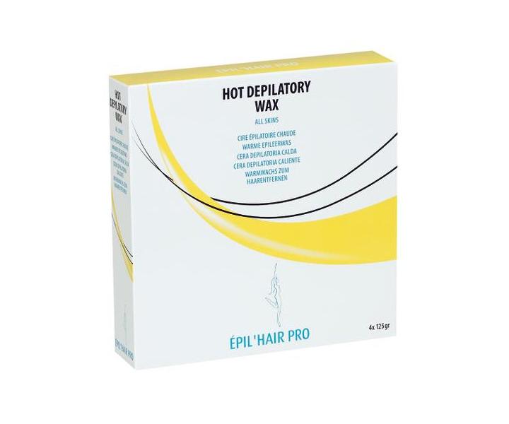 Depilan vosk pre vetky typy pleti Sibel Blocks - 4x125 g