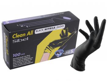 Nitrilové rukavice pre kaderníkov Sibel Clean All 100 ks - S