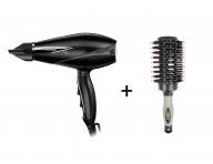 F�n BaByliss 6610DE - 2100 W, �ierny + kefa na vlasy BaByliss 45 mm ZADARMO