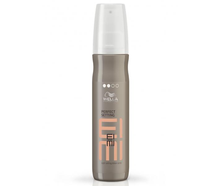 Fixan sprej pre lesk a hebkos vlasov Wella EMI Perfect Setting - 150 ml