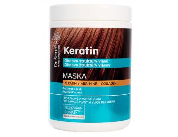 Maska pre obnovu matných a krehkých vlasov Dr. Santé Keratin - 1000 ml