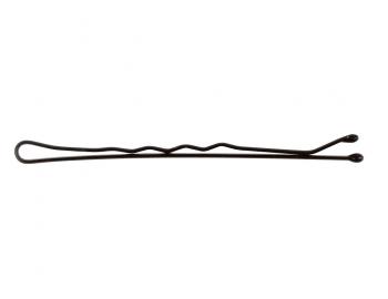 Vlnitá sponka Sibel Wavy - 5 cm, čierna - 500 g