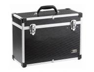 Kaderncky/kozmetick kufrk Hairway - ierno-strieborn