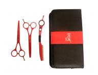 Sada kadernckych nonc Color Fox Red 5,5" + britva - erven