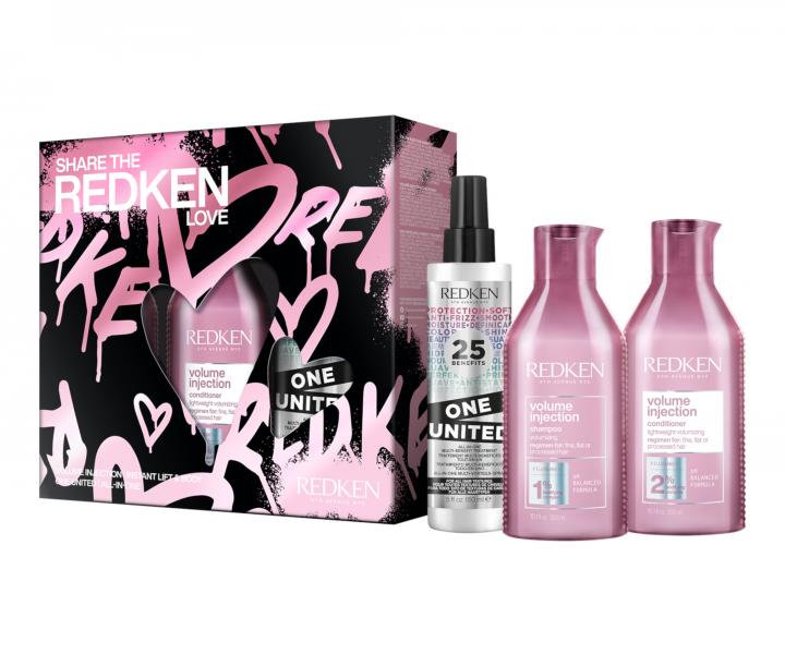 Dar�ekov� sada pre okam�it� objem a nadvihnutie jemn�ch vlasov Redken Volume Injection