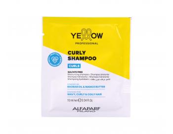 �amp�n pre vlnit�, ku�erav� a afro vlasy Yellow Professional Curls Curly Shampoo - 10 ml (bonus)
