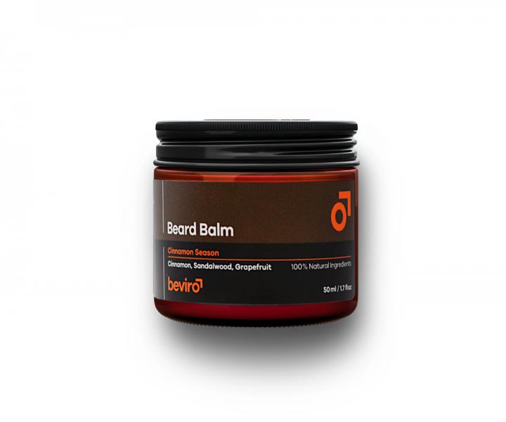 Balzam na fzy Beviro Beard Balm Cinnamon Season - 50 ml