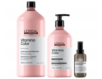 Sada pre �iariv� farbu vlasov Lor�al Professionnel Vitamino Color + pr�pravn� starostlivos� Absolut Repair Molecular 100 ml zada