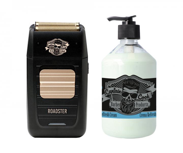 Profesion�lny plan�etov� holiaci stroj�ek Captain Cook Roadster + kr�m na vlasy 500 ml zadarmo