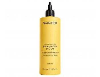Vyhladzuj�ce s�rum pre dlh� a nepoddajn� vlasy Selective Professional Kera Smooth System - 500 ml