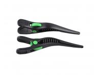 Klipsy do vlasov Duko 2524 10,2 cm - plastov, ierne, 2 ks