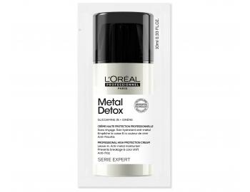 Ochrann� kr�m proti usadzovaniu kovov�ch �ast�c Lor�al Serie Expert Metal Detox - 10 ml (bonus)