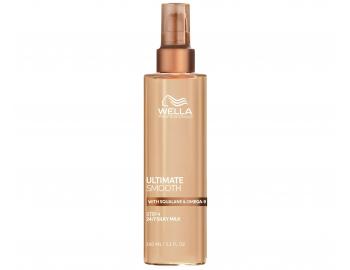 Bezoplachov� mlieko s termoochranou pre jemn� vlasy Wella Professionals Ultimate Smooth 24/7 Silky Milk - 100 ml