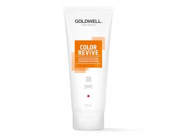 Rad vlasovej kozmetiky na oivenie farby vlasov Goldwell Color Revive - meden - kondicionr - 200 ml