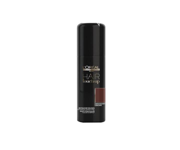 Sprej pre zakrytie odrastov Loral Hair touch up 75 ml - mahagn