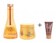 Sada pre pevn a nepoddajn vlasy Loral Mythic Oil + krm Mythic Oil 50 ml zadarmo